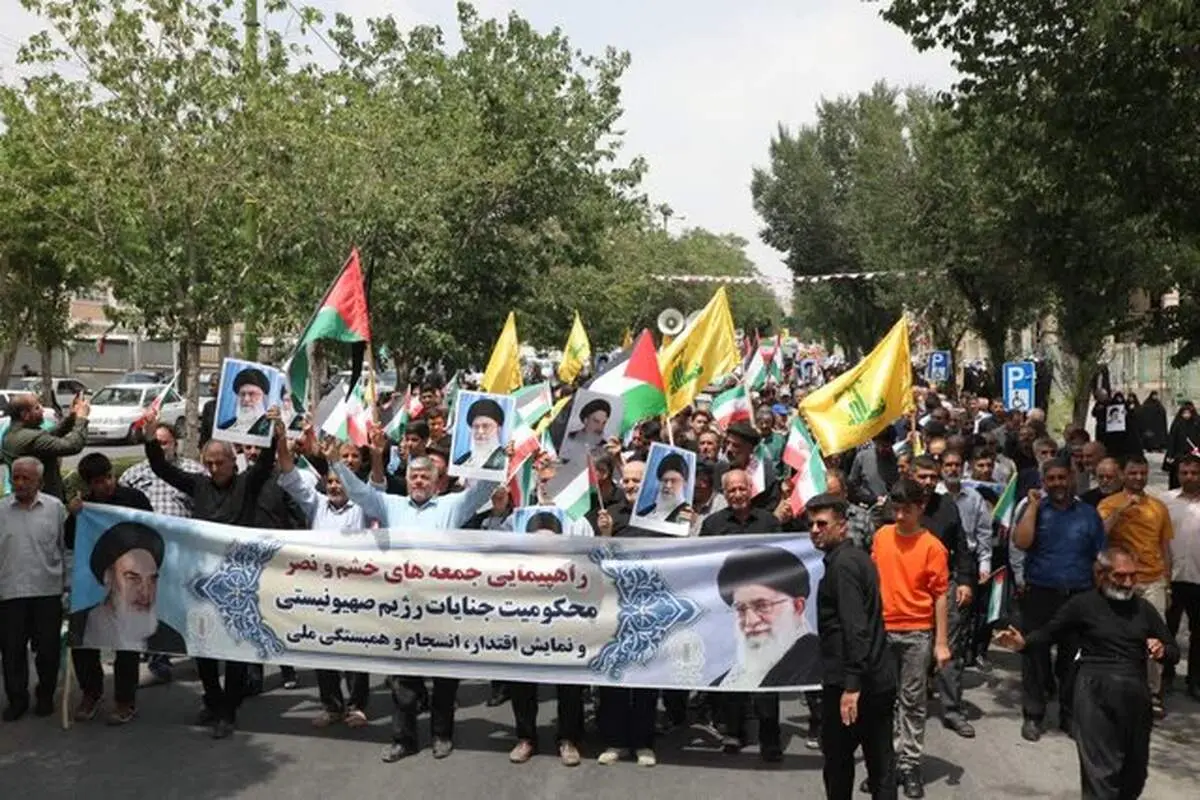 برگزاری راهپیمایی جمعه‌های خشم و نصردر سراسر کشور 