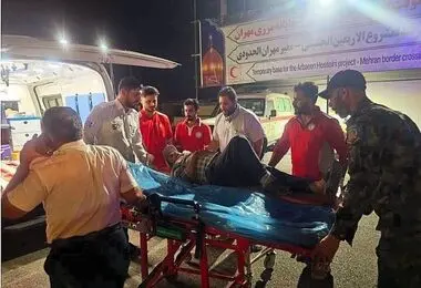 انتقال ۱۵ زائر حادثه‌دیده از عراق به مرز مهران