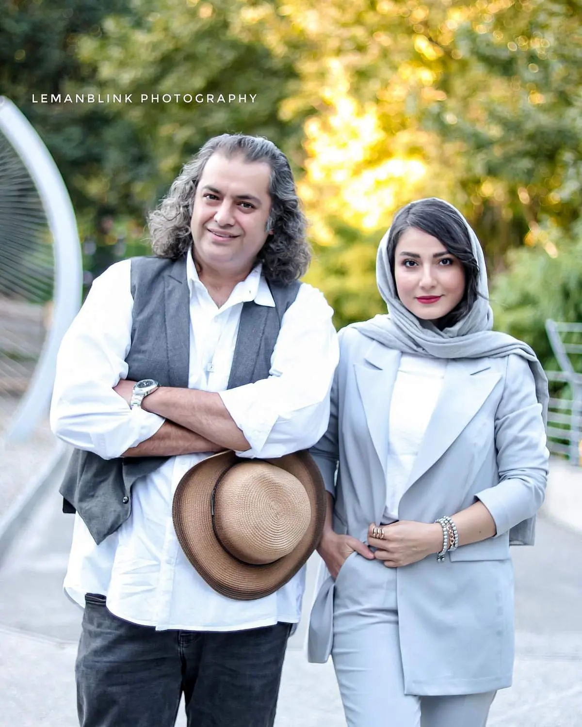تصاویر مدلینگ زن اول ناصرالدین شاه جیران به همراه همسر واقعی مشهورش!