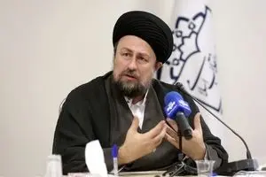 سیدحسن خمینی: الحمدالله آن شلوغ پلوغ‌های مجلس اینجا نبودند 