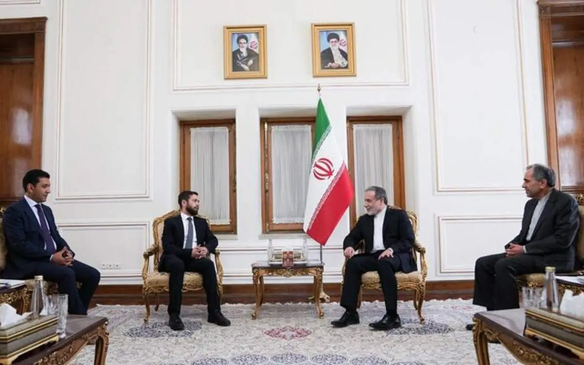 دیدار معاون وزیر خارجه ارمنستان با عراقچی 