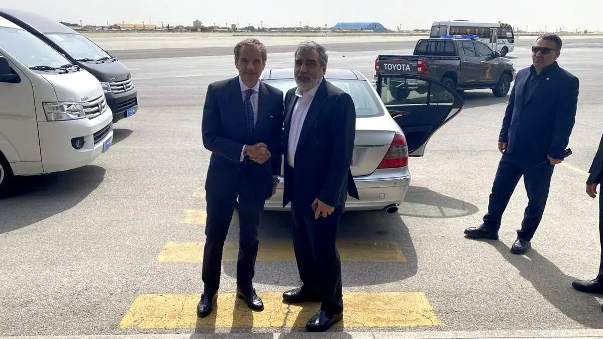 رافائل گروسی تهران را به مقصد وین ترک کرد 