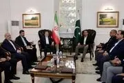 دیدار وزیر امور خارجه با فرمانده ارتش پاکستان