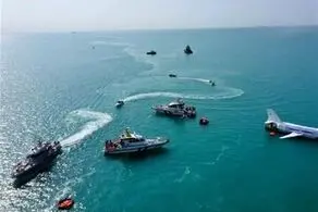 غرق یک شناور بر اثر تصادف در قشم