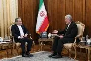 حسین خانلری با وزیر امور خارجه دیدار کرد 