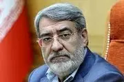 رحمانی فضلی: مرزهای ایران با عراق بسته می‌شود