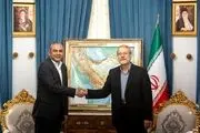 رایزنی وزیر کشور پاکستان با لاریجانی درباره گسترش همکاری‌های راهبردی