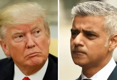 حمله صادق خان به دونالد ترامپ