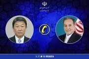 گفتگوی تلفنی وزرای امور خارجه جمهوری اسلامی ایران و ژاپن‌ 
