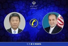 گفتگوی تلفنی وزرای امور خارجه جمهوری اسلامی ایران و ژاپن‌ 