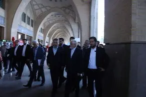 حضور محمدرضا عارف در نمایشگاه بین المللی کتاب تهران 