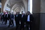 حضور محمدرضا عارف در نمایشگاه بین المللی کتاب تهران 