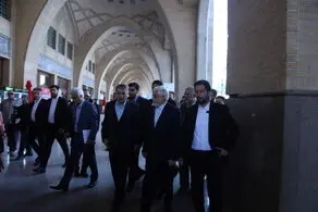 حضور محمدرضا عارف در نمایشگاه بین المللی کتاب تهران 