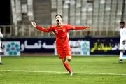مهاجم پرسپولیس در لیگ یک!+عکس