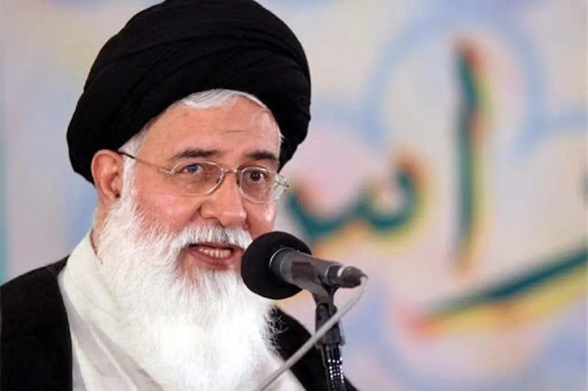 تصویری از وداع علم الهدی با پیکر دامادش + ببینید 