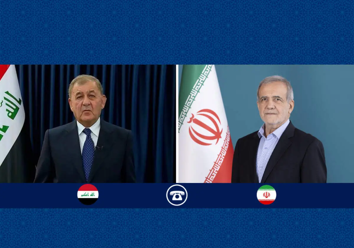 تبریک رئیس جمهور عراق به رهبر انقلاب و ملت ایران 