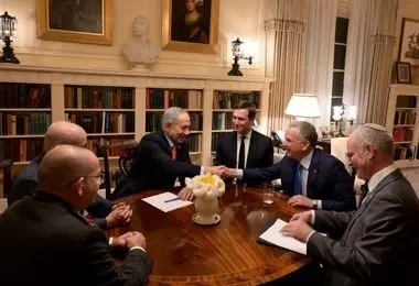  نتانیاهو در واشنگتن، با کوشنر و ویتکاف دیدار کرد