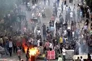 آتش کشیدن همدان| حمله با کوکتل مولوتوف به هتل بوعلی+ببینید 