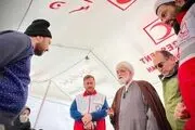 حضور «نماینده ویژه» رهبر انقلاب در جمع زلزله‌زدگان خوی