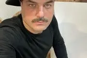شب دامادی سام درخشانی در کنار همسرش/ عکس