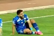 ستاره استقلال، مشکوک به پارگی رباط!