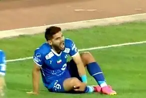 ستاره استقلال، مشکوک به پارگی رباط!