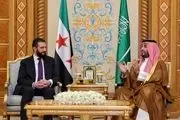 الجولانی با بن سلمان دیدار کرد