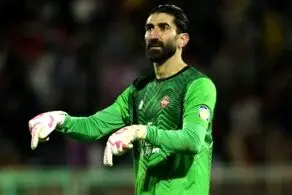 بیرانوند ول کن بازی پرسپولیس نیست!/ عکس