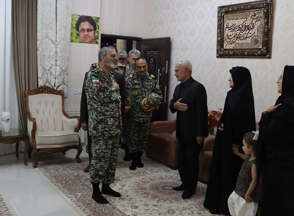 بازدید فرمانده کل ارتش از گروه پدافند هوایی آبدانان 