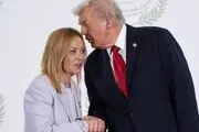 حمله ترامپ به جورجیا ملونی