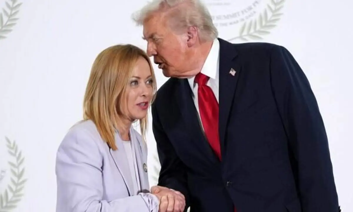 حمله ترامپ به جورجیا ملونی