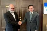 دیدار دبیر شورای عالی امنیت ملی با همتای عراقی 
