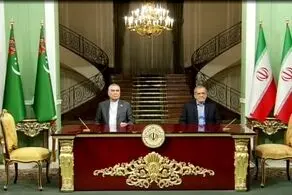 امضای ۴ سند همکاری مشترک میان مقامات ایران و ترکمنستان