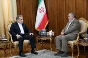 دیدار رئیس جدید سازمان حج و زیارت با عراقچی