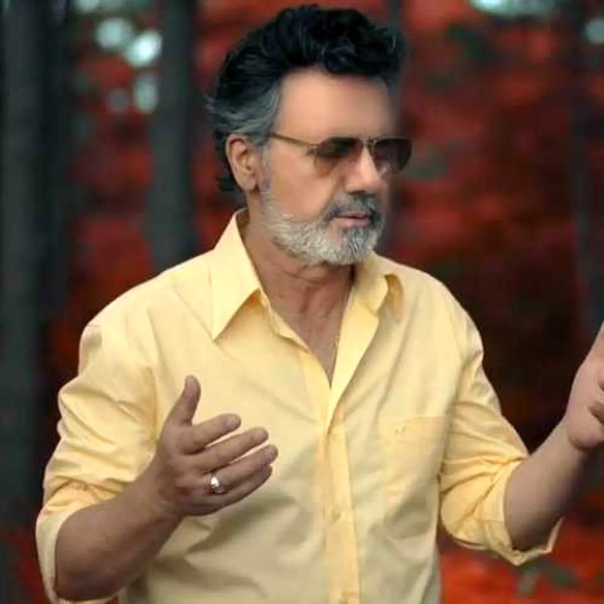  معین و دخترانش/ عکس