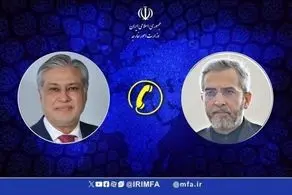 رایزنی باقری با وزیر خارجه پاکستان در مورد آخرین تحولات فلسطین