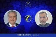 رایزنی باقری با وزیر خارجه پاکستان در مورد آخرین تحولات فلسطین