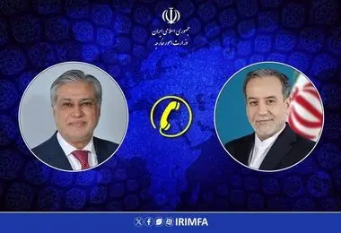 گفتگوی تلفنی وزرای امور خارجه جمهوری اسلامی ایران و جمهوری اسلامی پاکستان 