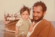 عکس بامزه روحانی معروف اصلاح طلب با دخترش + ببینید 