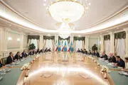 امضا ۱۴ سند همکاری بسیار مهم بین ایران و قزاقستان 