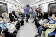  پشت پرده  فیلم نامتعارف از واگن مترو بانوان