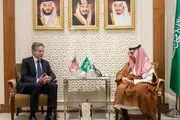 رایزنى بن فرحان و بلینکن درباره آتش بس غزه  