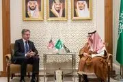 رایزنى بن فرحان و بلینکن درباره آتش بس غزه  