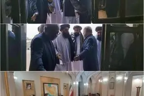هیأت بلند پایه طالبان وارد تهران شد