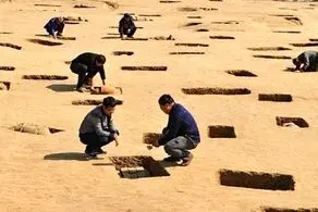 کشف ماسک سه هزارساله+عکس