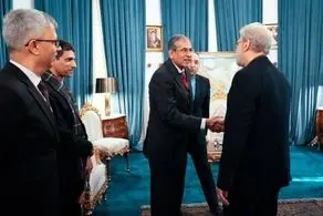 دیدار مقام امنیتی هند با علی لاریجانی 