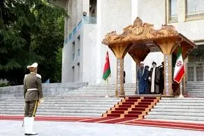 استقبال رسمی رئیسی از سلطان عمان