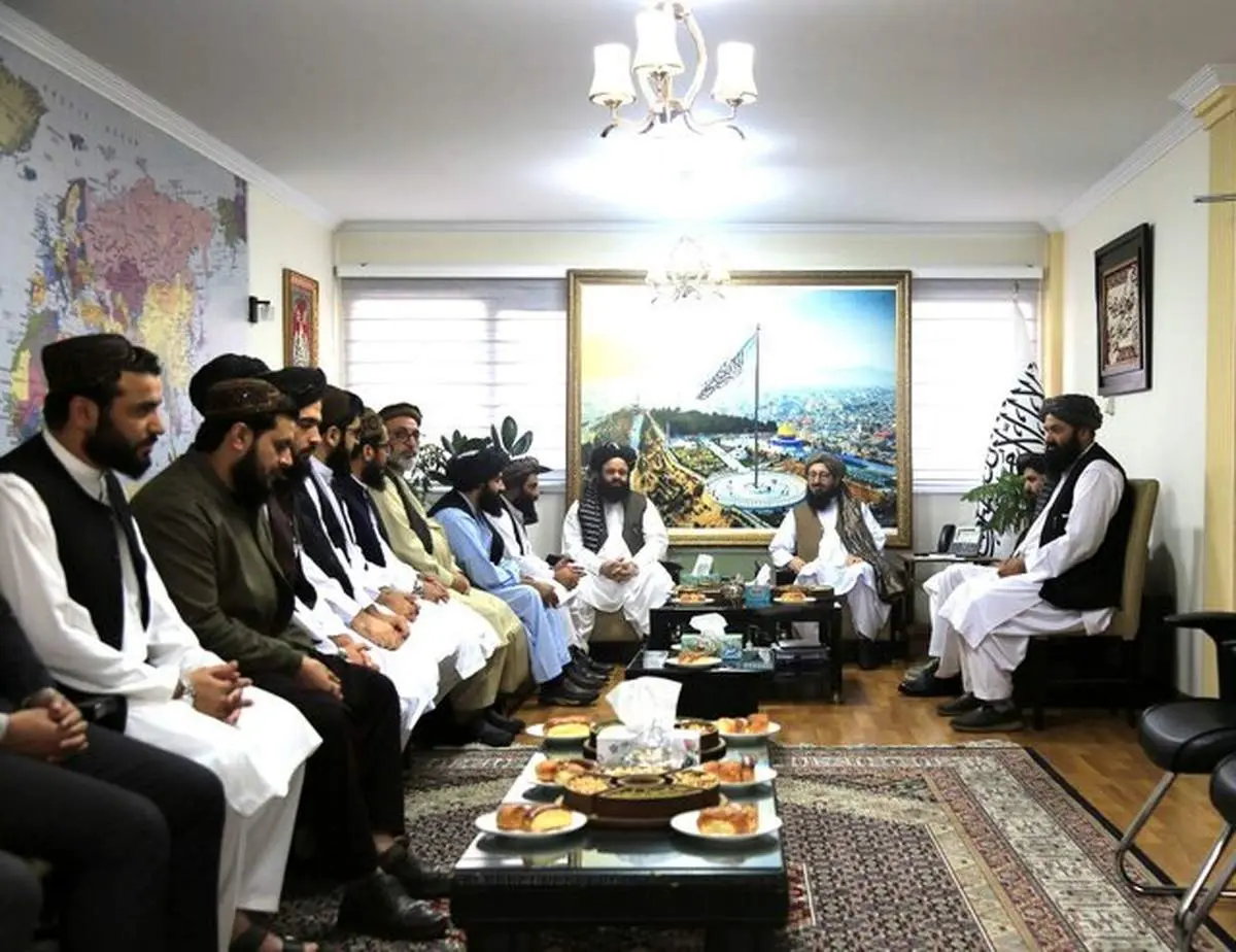 بازدید مقام ارشد طالبان از سفارت افغانستان در تهران