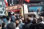 مراسم تشییع پیکر شهید صیاد خدایی برگزار شد