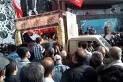 مراسم تشییع پیکر شهید صیاد خدایی برگزار شد